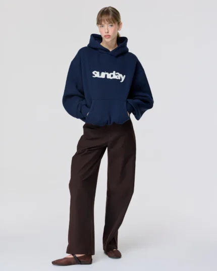 Sunday heavyweight appliqué hoodie