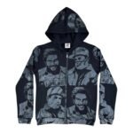 Asaali Monochrome Cartel Hoodie