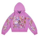 Righteous Risen King Zip Up Hoodie Purple