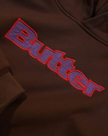 Butter Dark Brown Pullover Hoodie