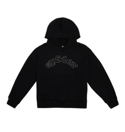 SP5DER OG LOGO BLACK HOODIE