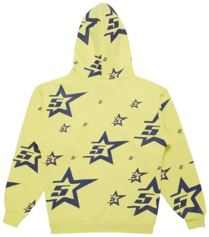 Sp5der 5Star Yellow Hoodie