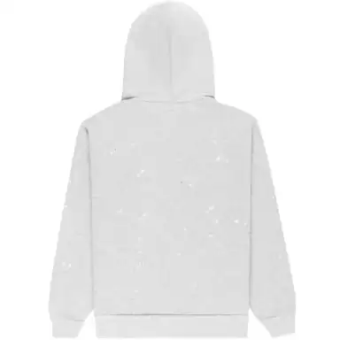 Sp5der Atlanta Full Heather Grey Zip Hoodie