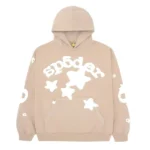 Sp5der Beluga Light Brown Hoodie
