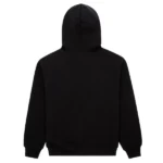 Sp5der Flame Web Graphic Black Orange Hoodie