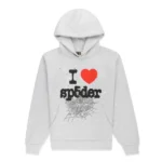 Sp5der Souvenir Hoodie Grey Heather