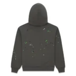 Sp5der Web Graphic Green Charcoal Hoodie
