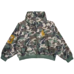 We Are Righteous “Shield of Faith” Camo Zip Up