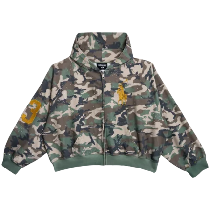 We Are Righteous “Shield of Faith” Camo Zip Up