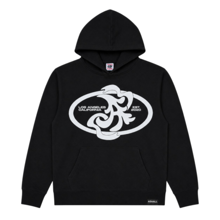 Asaali Crescent Logo Pullover Hoodie