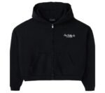 Raspberry Hills Black Zip Up Hoodie