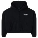 Raspberry Hills Black Zip Up Hoodie