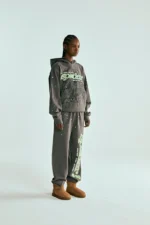 Sp5der Punk V2 Slate Grey Hoodie