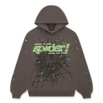 Sp5der Punk V2 Slate Grey Hoodie